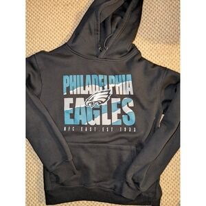 Philadelphia Eagles Hoodie Sweatshirt Mens  S Teen, woman Black NFL sweatshirt